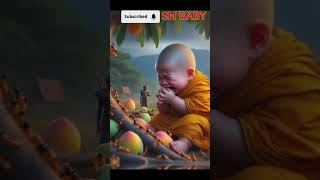 কি সুন্দর বাবু গুলো babymonk cutepet baby monk animel cuteanimal [upl. by Aneda]