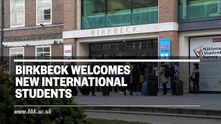 Birkbeck welcomes new international students [upl. by Lorelle]