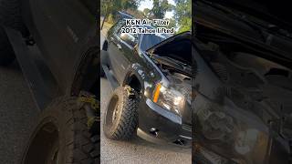 KampN air filter install 2012 Tahoe kampnfilter mudtires lifehacks mrintown tahoe [upl. by Drhcir968]