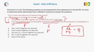 10Quantitative Aptitude Data Sufficiency [upl. by Ainsley579]