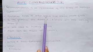 Acute glomerulonephritis BSC nursing 3rd year child health nursing [upl. by Aihcrop]