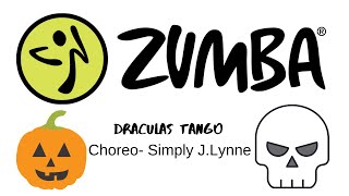 Draculas Tango  Halloween Zumba Routine [upl. by Novehs]