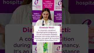 Diastasis Recti  What you Need to Know I Cloudnine Hospital [upl. by Reeva]