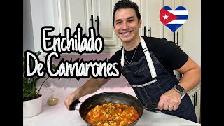 Enchilado de CamaronesGio en la cocina Cocina Cubana [upl. by Heeley]