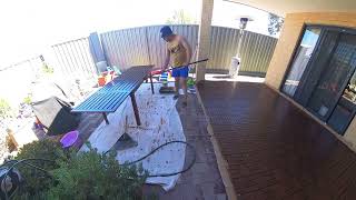 Timelapse  Oiling Table amp Deck  Insta360 X3  Apr 2024 Full series in description [upl. by Rosalba]