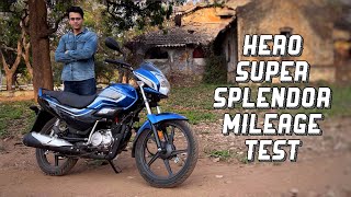 2022 Hero Super Splendor Mileage Test  Review  Worth Buying [upl. by Doy147]