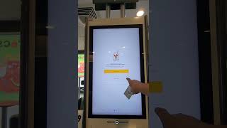 McDonalds Self Serve POS Kiosk [upl. by Nasah]