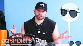 10 Things Baker Mayfield Cant Live Without  GQ Sports [upl. by Borer]