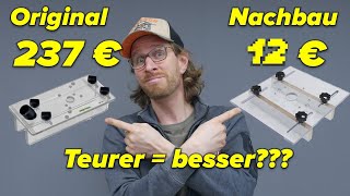 Vorrichtung Oberfräse selbst gebaut und € gespart [upl. by Jorey]