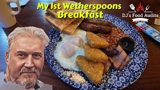 Wow My First Wetherspoons Breakfast Review [upl. by Mian936]