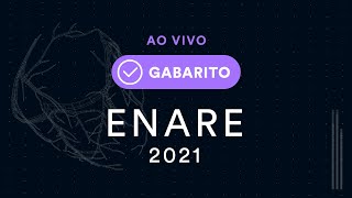 Gabarito ENARE 2021  EBSERH [upl. by Htirehc]