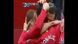 Ronaldo Goal Vs Aston Villa 29 3 2008 [upl. by Shear]