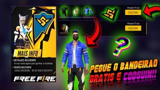 URGENTE RESGATE AGORA O SEU CODGUIN BANDEIRÃO DE GRAÇA CALENDÁRIO  E MAIS NOVIDADES FREEFIRE [upl. by Dinsmore]