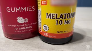 Mayo Clinic Minute What to consider before using melatonin supplements for sleep [upl. by Nauqit20]