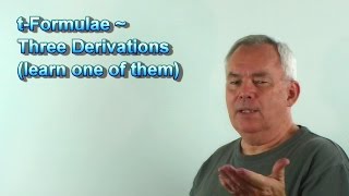 tFormulae  01  Three Ways to Derive Them [upl. by Regina26]