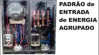 Padrão de Entrada de Energia Agrupado 3 Bifásicos da Copel [upl. by Bryant867]