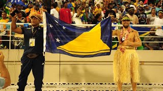 Tokelau Pacific Games 2023 Opening Ceremony Honiara Solomon Islands [upl. by Elenahc]