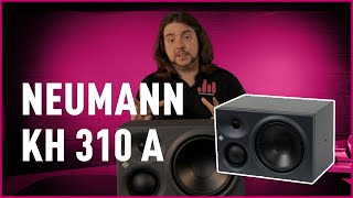 Neumann KH 310 A Actieve Studiomonitor Review  Bax Music [upl. by Trebloc32]