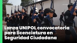 Lanza UNIPOL convocatoria para licenciatura en Seguridad Ciudadana  Jalisco Noticias [upl. by Russo]