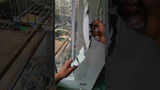 Painter Applying putty  Puttying for renovation putty [upl. by Ahsekram674]