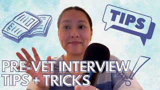 Vet School MOCK Interview  Tips amp Tricks  AndreaJoyce [upl. by Zennas]