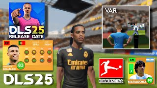 Dream League Soccer 2025 ｜ New Game Reveal Trailer DLS 25 UI amp New Game Modes😱🔥 [upl. by Suoiradal]