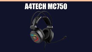 Наушники A4Tech MC750 [upl. by Suciram]