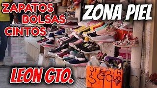 🔴 ASI ES LA ZONA PIEL LEON GTO ⚠ ZAPATOS BOLSAS CARTERAS CINTOS ✅ COSTOS COMO LLEGAR TIPS [upl. by Possing813]