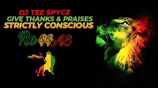 Reggae Mix  Strictly Conscious Reggae  Give Thanks amp Praises  Positive Vibes  By DJ Tee Spyce [upl. by Elicia]