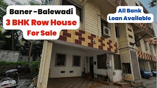 3 bhk row house in pune independent row house in pune  row house in pune for sale [upl. by Haakon]