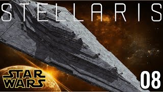 Stellaris Star Wars Mod 08  Gameplaygermandeutsch [upl. by Nalorac]