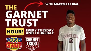 Marcellas Dial of South Carolina football joins the Garnet Trust Hour [upl. by Frentz941]