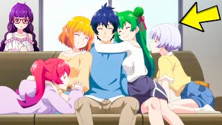 🔶A ESTE FEO PERDEDOR LE DIERON 5 ESPOSAS COMO REGALO DE CUMPLEAÑOS Y HACE UN HAREM  Anime Resumen [upl. by Akvir]