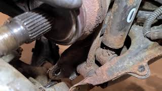 2010 Mercedes Benz C250 4Matic Rear Speed Sensor Repair pt 2 [upl. by Yentterb]