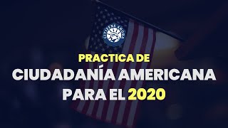 Practica de ciudadanía americana en 2020 [upl. by Sicnarf]