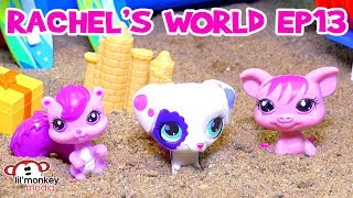 🐶 LPS  Rachels World Ep 13  Birthday Party at Waterpark Mountain 💦 [upl. by Aon]