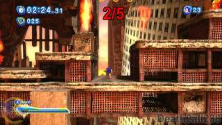 Sonic Generations Red Star Ring Guide  Crisis City Zone [upl. by Siger]