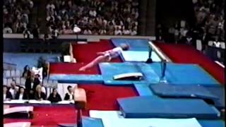 Amanda Borden  Compulsory Vault  1996 Olympic Trials [upl. by Lally838]