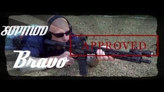 B5 Systems SOPMOD Bravo AR15 Stock Review HD [upl. by Akirdnas]