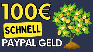 100€ PAYPAL Guthaben SCHNELL verdienen 🤑💸 100 kostenlos Geld im Internet verdienen mit Umfragen [upl. by Ainiger]