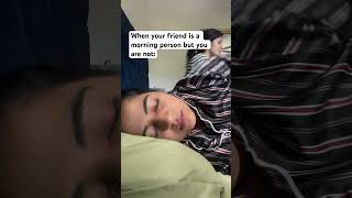 LET ME SLEEP 😴 funny friends nimraab [upl. by Boser]