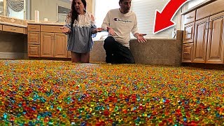 I Filled my Parents Room with 5000000 ORBEEZ Prank GONE WRONG [upl. by Victorie]