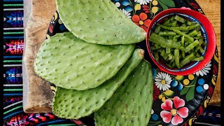 How to Prep and Cook Nopales [upl. by Reichel]