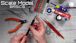 FineScale Modeler The 12 ESSENTIAL tools for plastic model building for beginners [upl. by Mychal476]