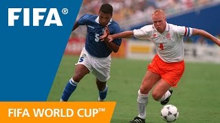 Netherlands 23 Brazil  1994 World Cup  Match Highlights [upl. by Anitak]