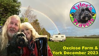 We went to Oxclose Farm and York late Dec 2023 in our lovely Consort Reef campervan [upl. by Seuguh]