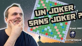 Je joue un joker au Scrabble mais sans joker [upl. by Nortad717]