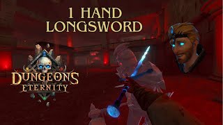 1 Hand Ice Longsword Dungeons of Eternity [upl. by Ellimaj]