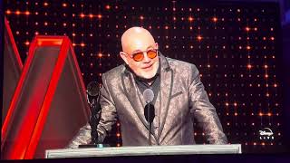 Bernie Taupins Induction Ceremony Rock and Roll Hall Of Fame 2023 Including Elton’s Performance [upl. by Inar814]