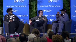 Questlove and George Clinton at the 2014 Miami Book Fair [upl. by Llecrad119]